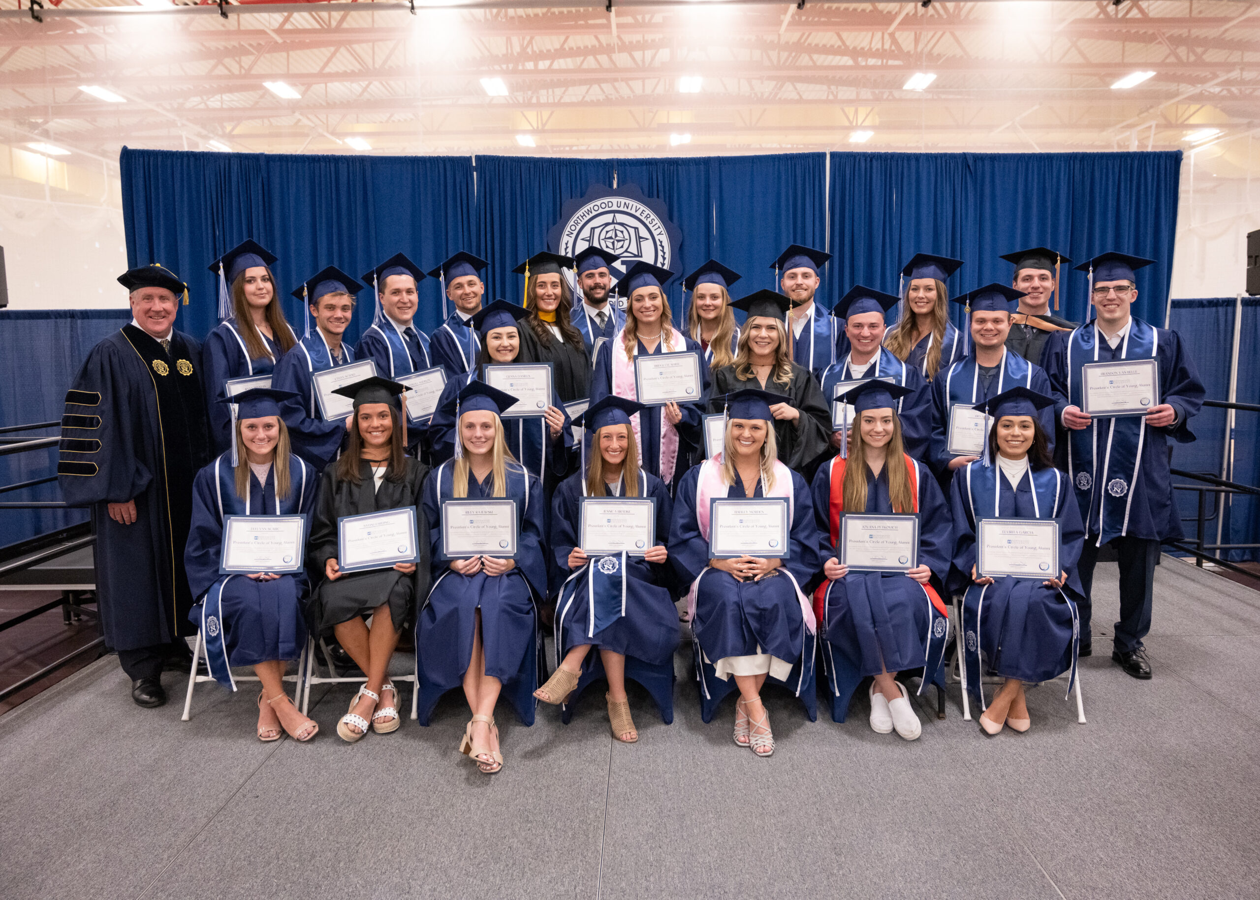 Graduates in the Honor Program at Northwood University