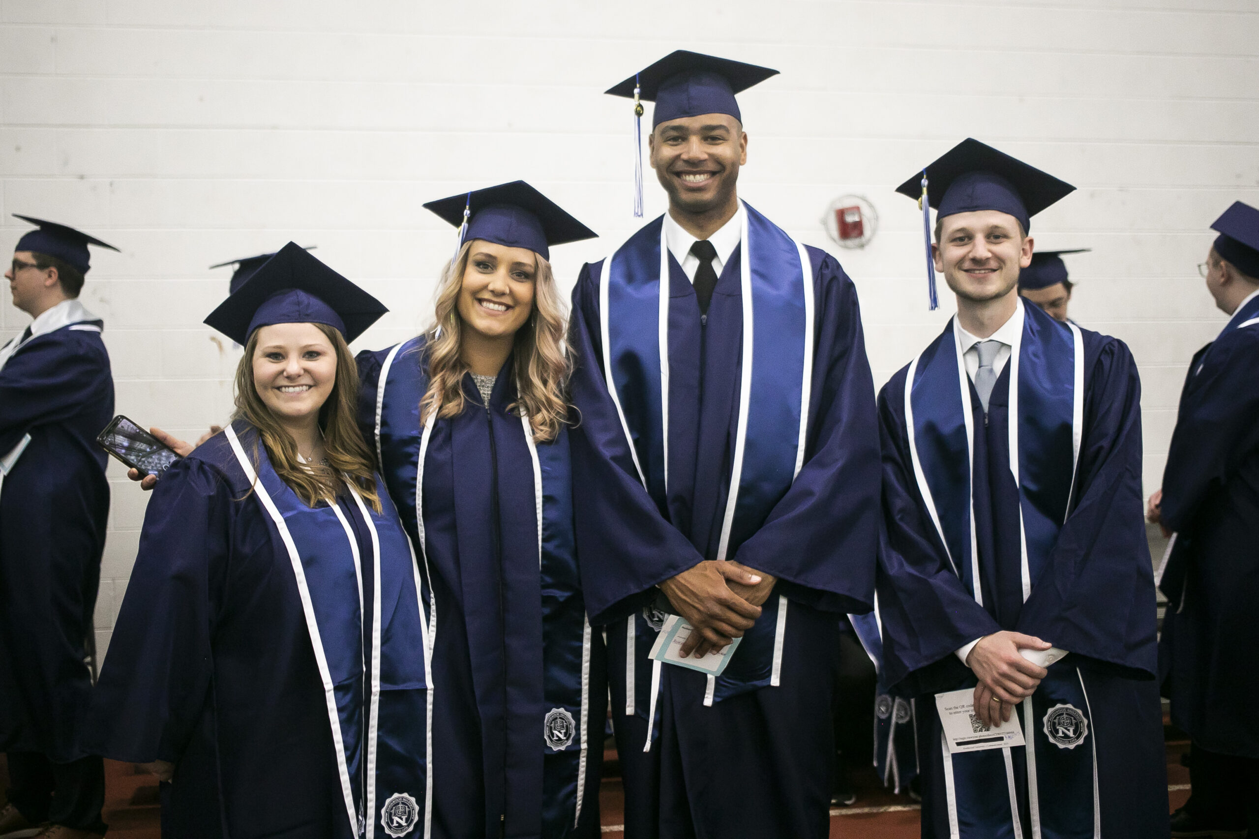 Northwood students at the graduation ceremony
