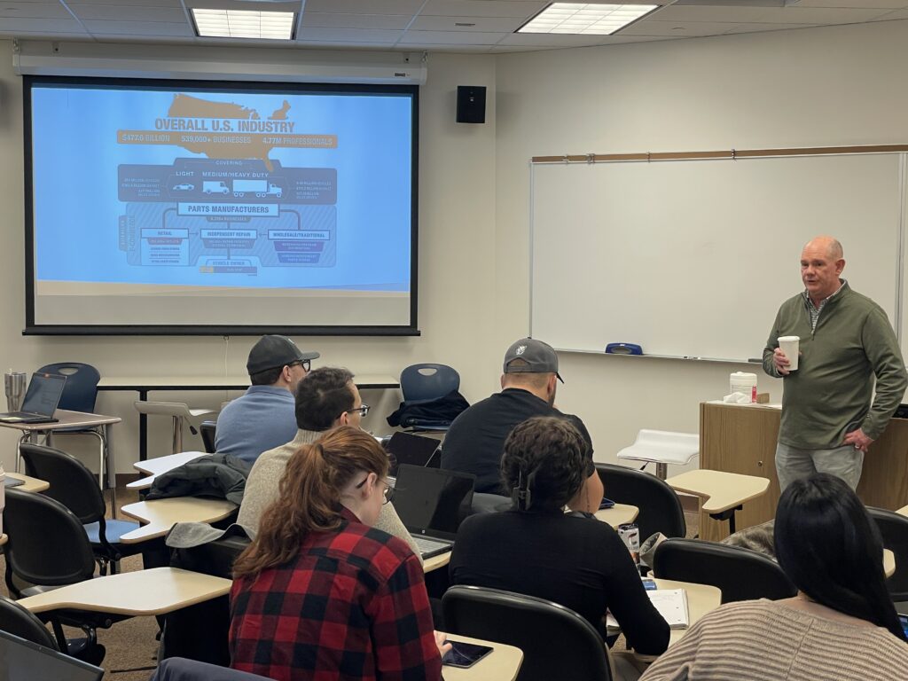 Auto Care Association leaders visit Northwood University Northwood