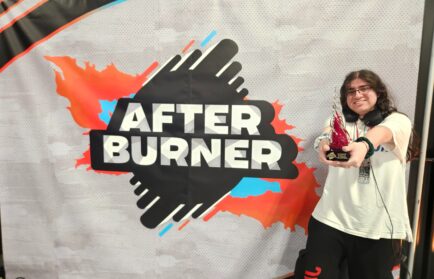 Image for news story: Esports player wins Afterburner 2024