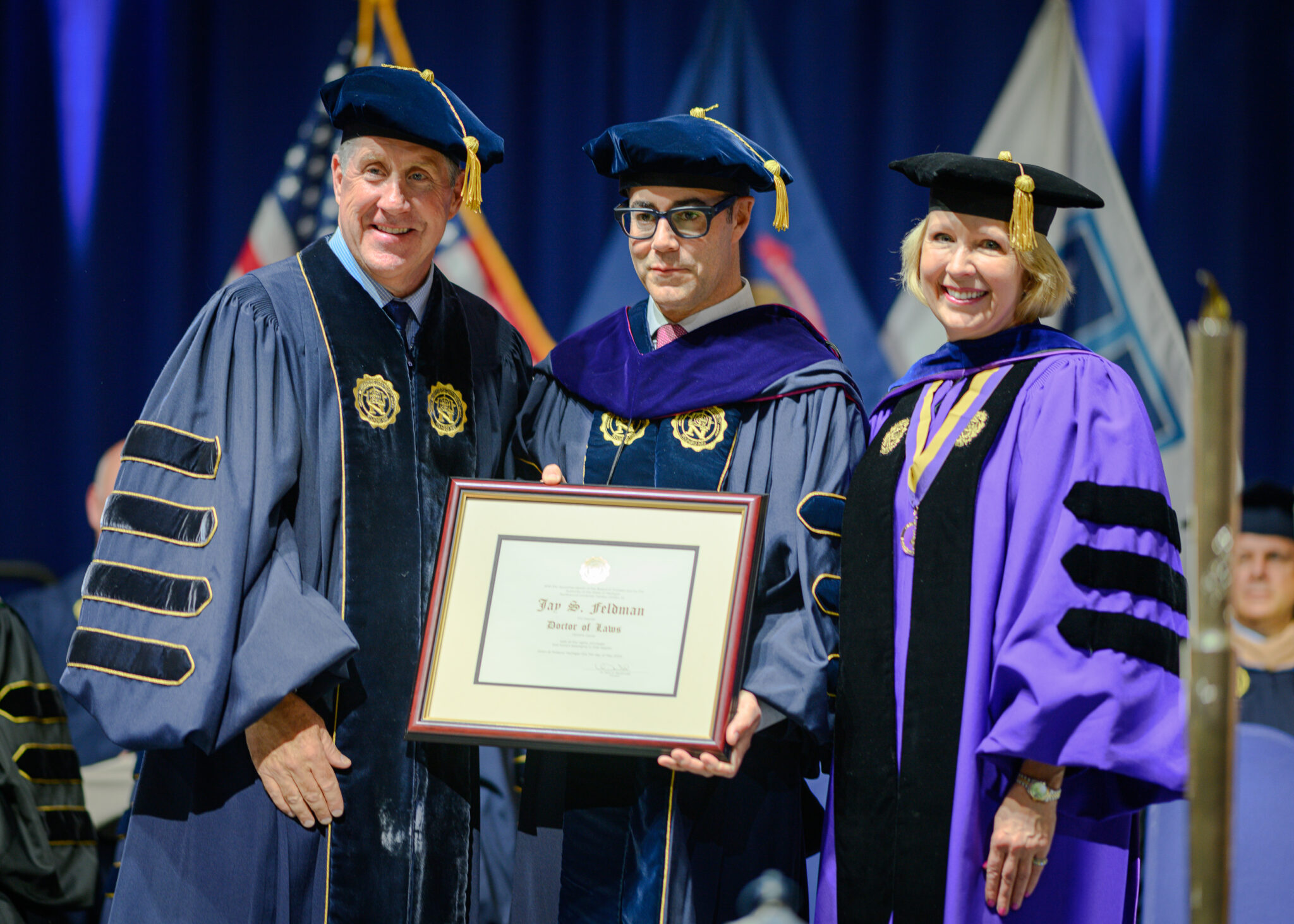 Northwood vests esteemed auto group owner with honorary degree